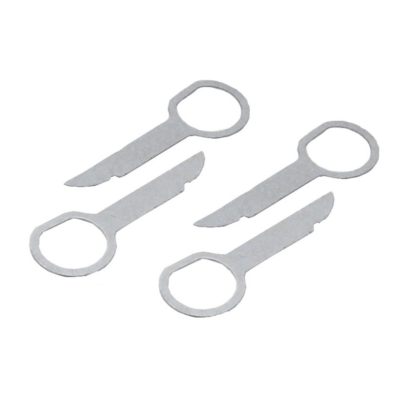 Entriegelungshaken 4x für VW, Ford, Audi, Seat, Skoda, Mercedes