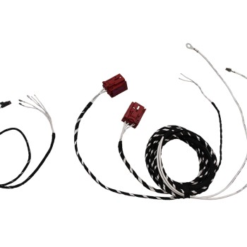 KUFATEC Kabelsatz elektrische Sitzverstellung, Lordose für Audi