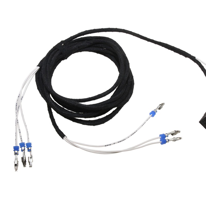 KUFATEC Kabelsatz Erweiterung mLWR Xenon auf Halogen Scheinwerfer für Skoda Suberb 3T