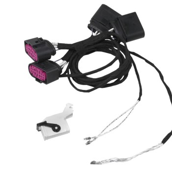 KUFATEC Adapter LED auf LED mit Kurvenlicht für VW Passat B8