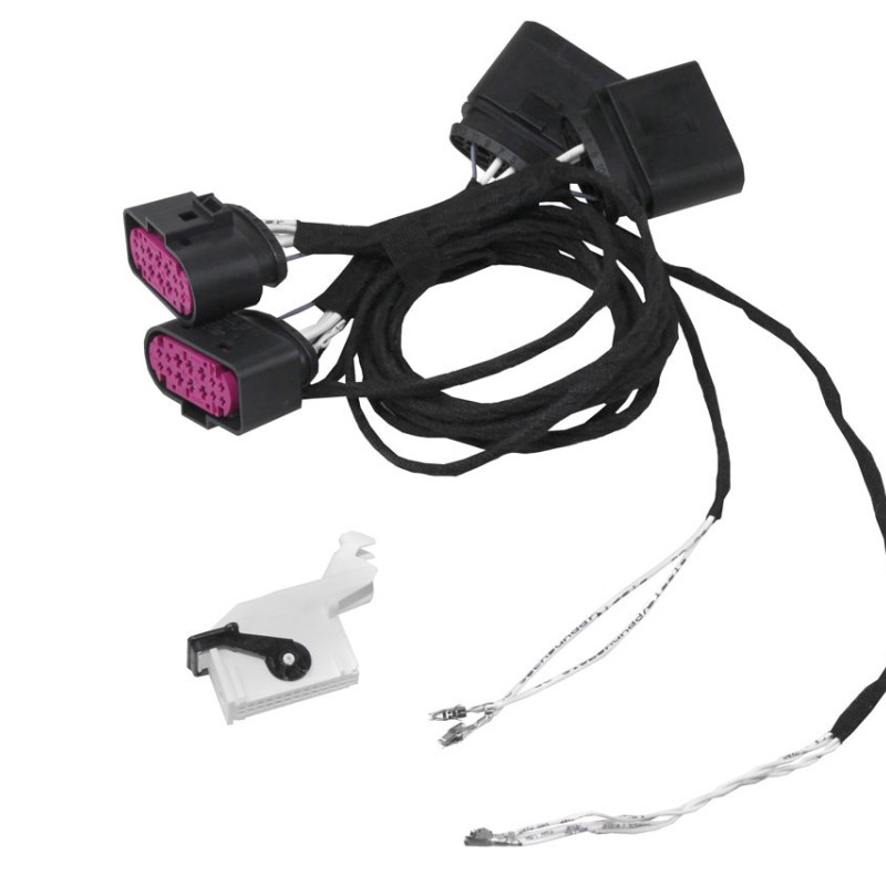 KUFATEC Adapter LED auf LED mit Kurvenlicht für VW Passat B8