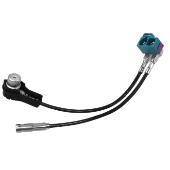 KUFATEC Antennenadapter Diversity Navigationseinheit RNS-D auf RNS-E für Audi