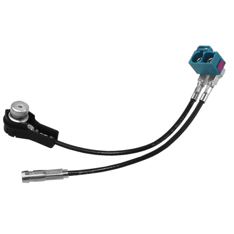 KUFATEC Antennenadapter Diversity Navigationseinheit RNS-D auf RNS-E für Audi