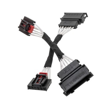 KUFATEC Adapter zum Nachrüsten der Rückleuchten für VW Polo 6C Facelift in VW Polo 6R