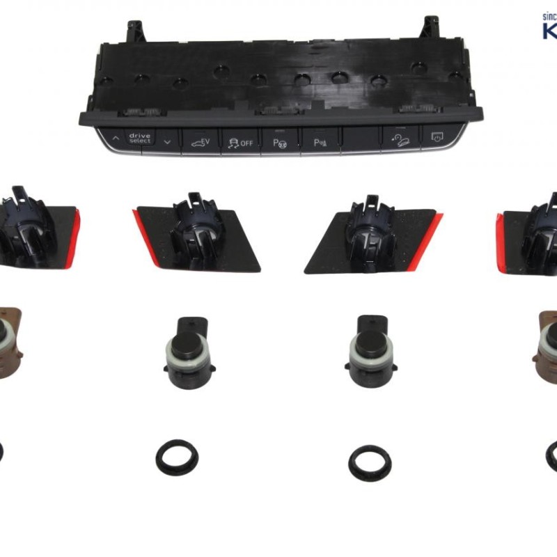 Komplett-Set Parklenkassistent für Audi Q5 FY Einparkhilfe vorne + hinten vorhanden