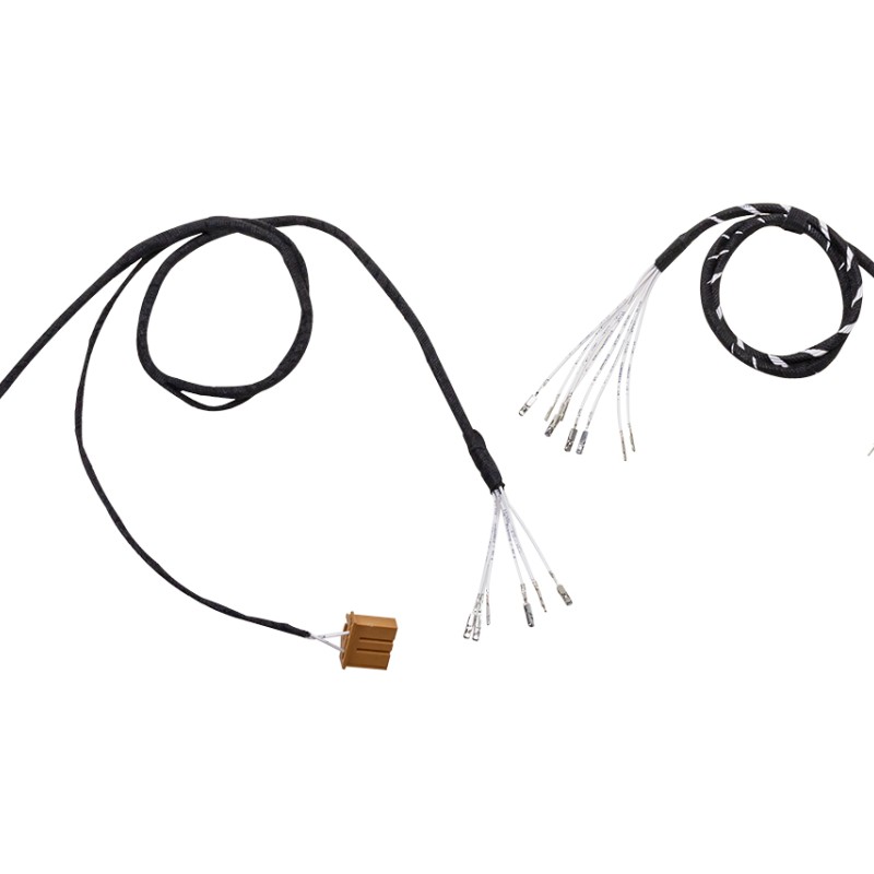 KUFATEC Kabelsatz anklappbare Außenspiegel für VW T-Cross C11, Polo AW1