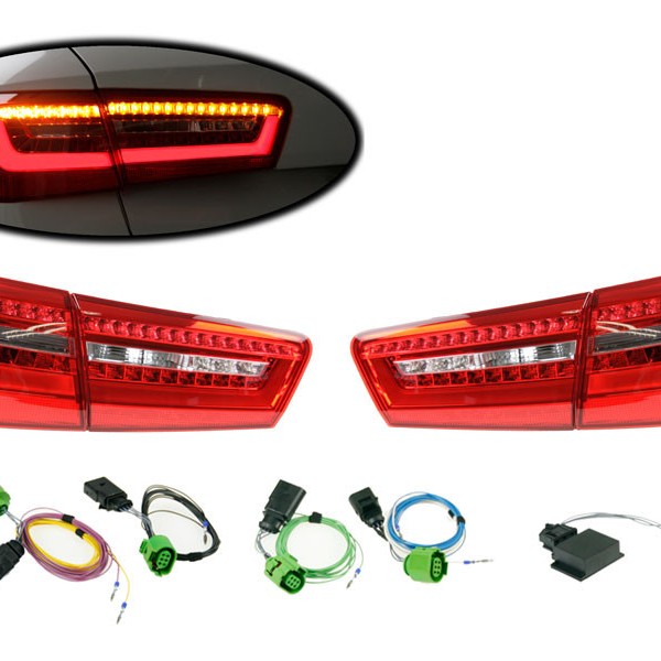 Komplett-Set LED-Heckleuchten für Audi A6 Avant (4G)