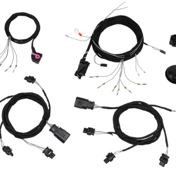 KUFATEC Kabelsatz-Set APS+ Front und Heck für Audi A3 8V