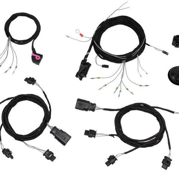 KUFATEC Kabelsatz-Set APS+ Front und Heck für Audi A3 8V