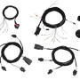 KUFATEC Kabelsatz-Set APS+ Front und Heck für Audi A3 8V