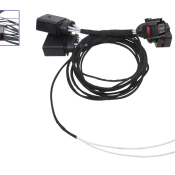 KUFATEC Adapter LED auf Halogen-Scheinwerfer für Audi A3 8V