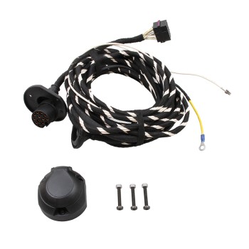 KUFATEC Kabelsatz Anhängerkupplung Steckdose für VW T6 SG