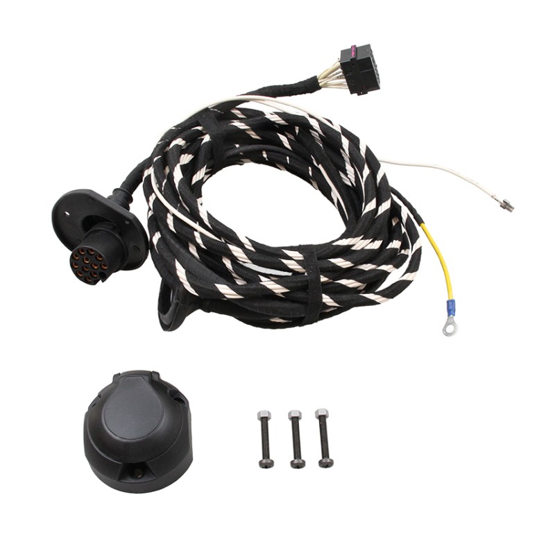 KUFATEC Kabelsatz Anhängerkupplung Steckdose für VW T6 SG