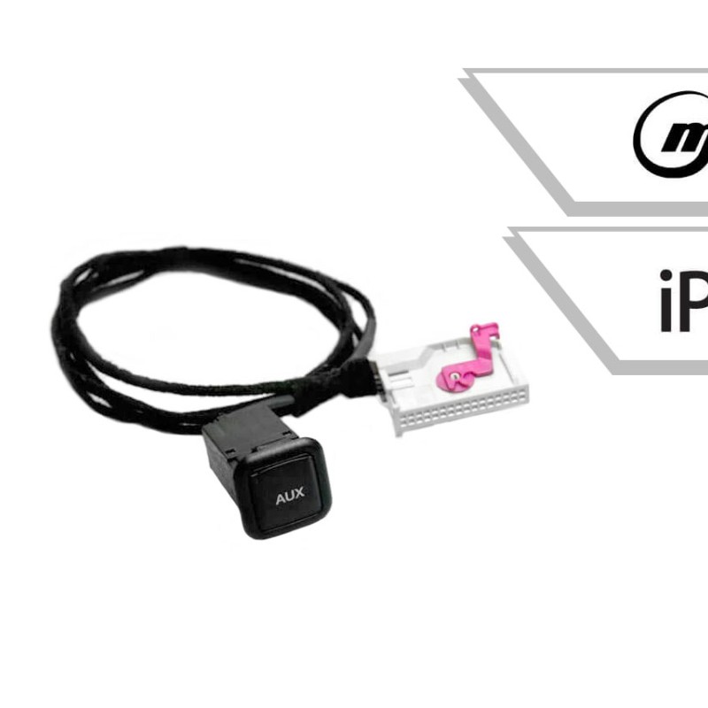 AUX IN Nachrüst-Set für Audi RNS-E-Klinke