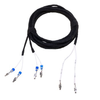 KUFATEC Kabelsatz Erweiterung mLWR Xenon auf Halogen Scheinwerfer für Audi TT 8N