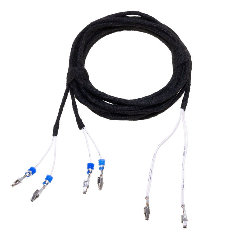 KUFATEC Kabelsatz Erweiterung mLWR Xenon auf Halogen Scheinwerfer für Audi TT 8N