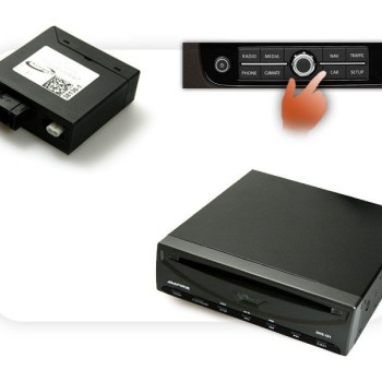 DVD Player + Multimedia Adapter LWL mit Steuerung RNS 850