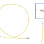 Reparaturleitung, Reparaturkabel, Einzelleitung JPT Stift wie 000 979 022 E