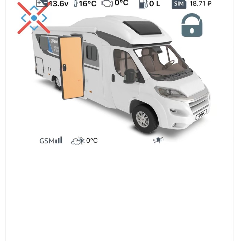 Auto Alarmanlage Pandora Camper Mini