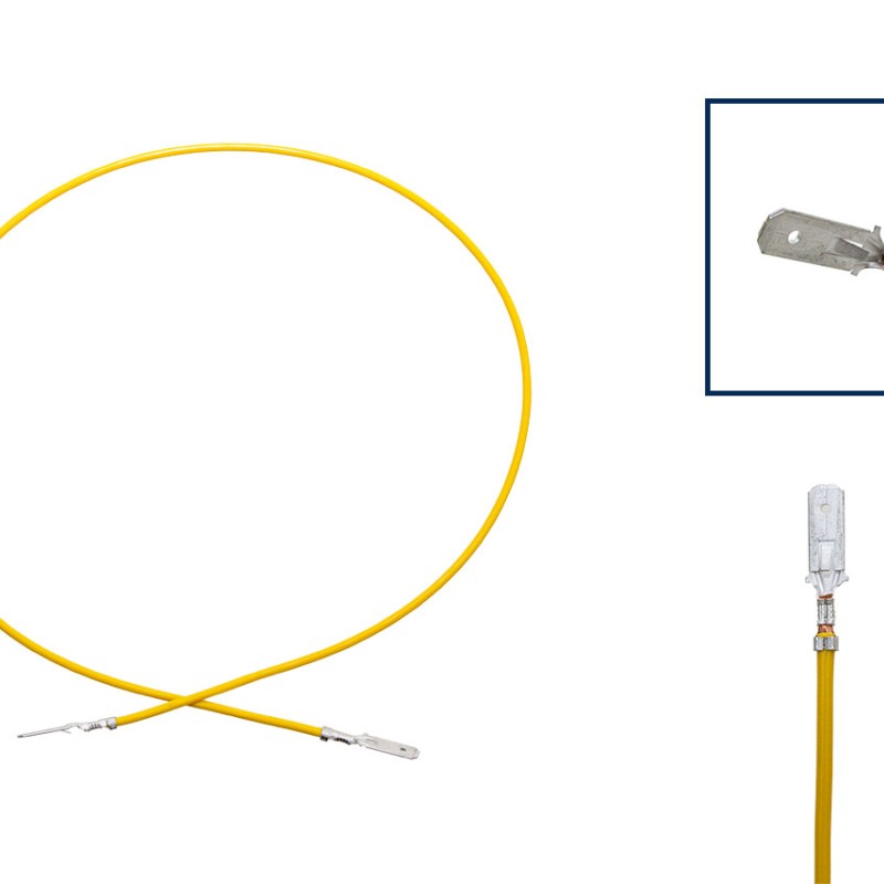 Reparaturleitung, Reparaturkabel, Einzelleitung Flachstecker 6.3 wie  000 979 203 E