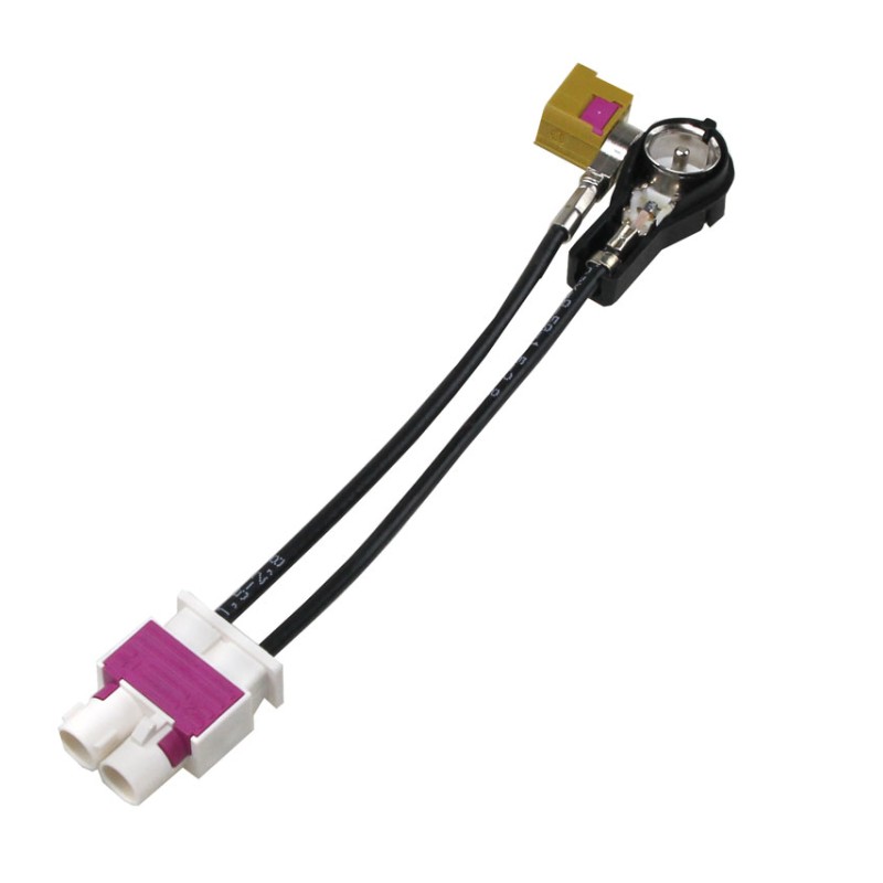 KUFATEC Antennenadapter für Audi RNS-E auf Radio Generation 2