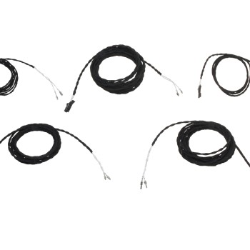 KUFATEC Kabelsatz Lautsprecher aktiv Soundsystem für Audi A3 8V, Audi Q2 GA