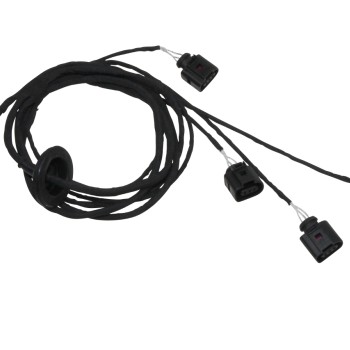 KUFATEC Kabelsatz PDC Sensoren Heck für VW Polo 9N3