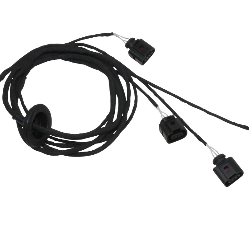 KUFATEC Kabelsatz PDC Sensoren Heck für VW Polo 9N3