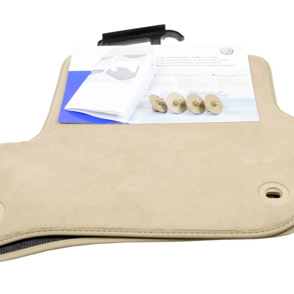 Original Textil-Fußmatten - hinten für VW Golf 5