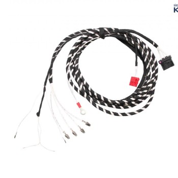 KUFATEC Kabelsatz abnehmbare Anhängerkupplung AHK - Zentralelektrik für Skoda Octavia 5E