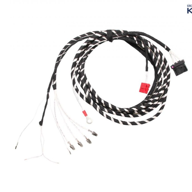 KUFATEC Kabelsatz abnehmbare Anhängerkupplung AHK - Zentralelektrik für Skoda Octavia 5E