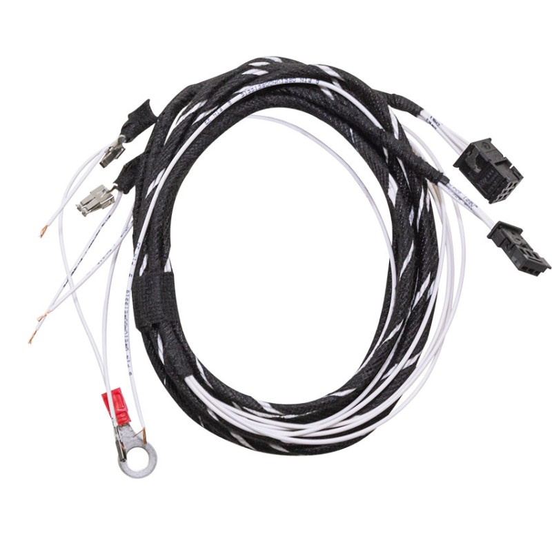 KUFATEC Kabelsatz Regensensor, automatisch abblendbarer Innenspiegel PQ35