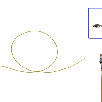 Reparaturleitung, Reparaturkabel, Einzelleitung JPT selektiv vergoldet 0.5 wie 000 979 021 EA