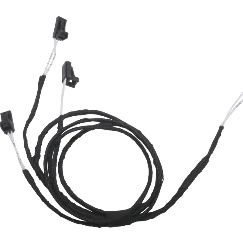 KUFATEC Kabelsatz beleuchtete Drehregler Ausströmer für Audi A4 8K, A5 8T,