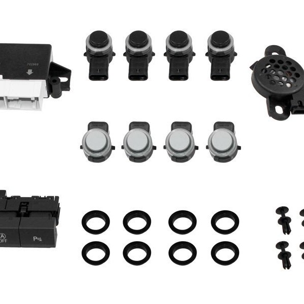 Komplett-Set APS+ (optische Anzeige MMI) Front und Heck für Seat Leon 5F