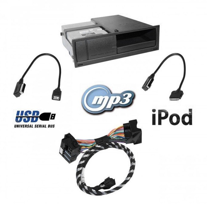 Nachrüst-Set AMI (Audi music interface) für Audi A4 8K, A5 8T CAN