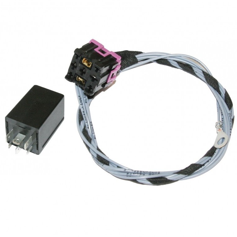 KUFATEC Komfortblinker-Modul 1x antippen = 3x blinken für VW, Audi