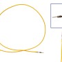 Reparaturleitung, Reparaturkabel, Einzelleitung MiT Stift wie 000 979 132 E + SEAL