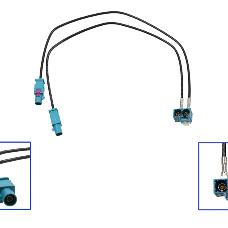 KUFATEC Fakra Antennenverbindungsleitung RG174 Universal wie 000 098 713 A
