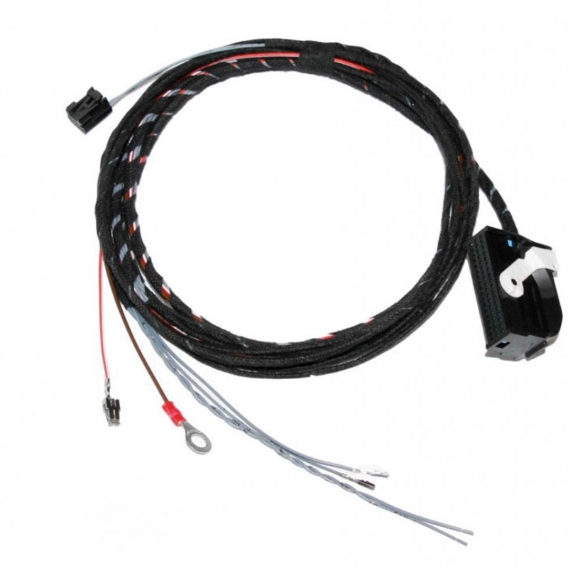 KUFATEC Kabelsatz Handyvorbeitung Bluetooth für VW Golf, Touareg 7LA, Skoda Fabia