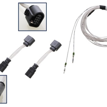 KUFATEC Kabelsatz LED-Heckleuchten mit dynamischen Blinklicht für Audi TT 8S (FV)