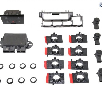 Komplett-Set Park Pilot Front + Heck für VW Caddy SB