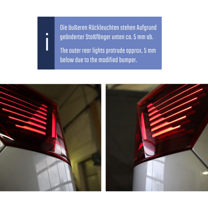 Komplett-Set Facelift LED-Heckleuchten für VW Passat B8