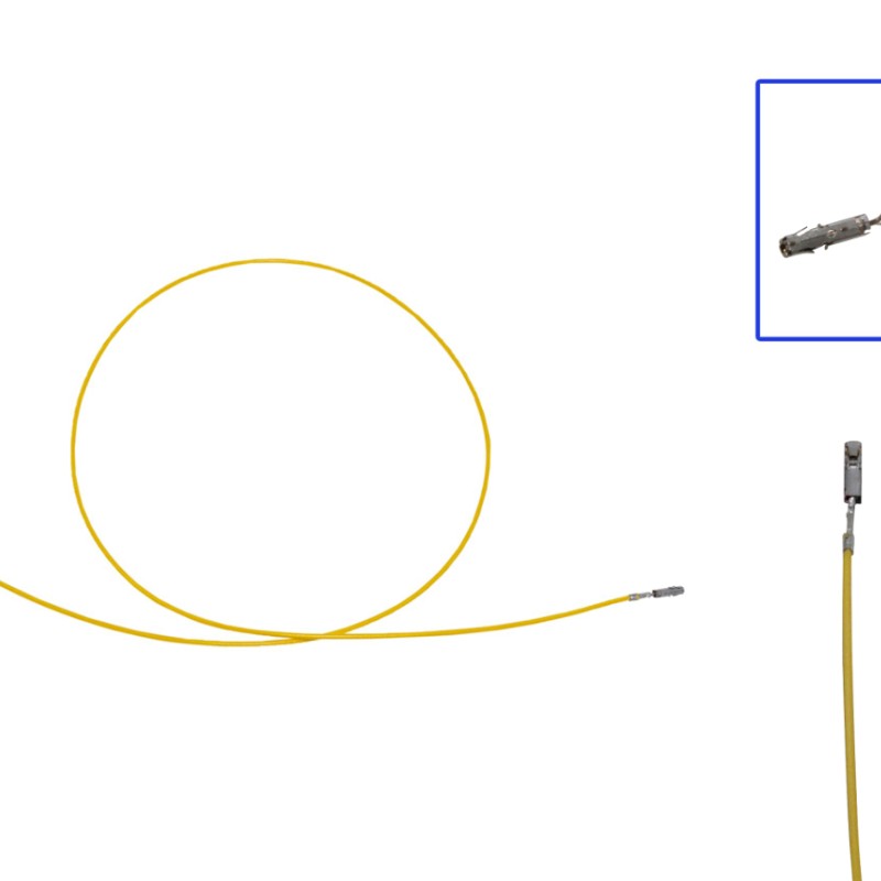 Reparaturleitung, Reparaturkabel, Einzelleitung MCP small selektiv vergoldet 0.5 wie 000 979 025 EA