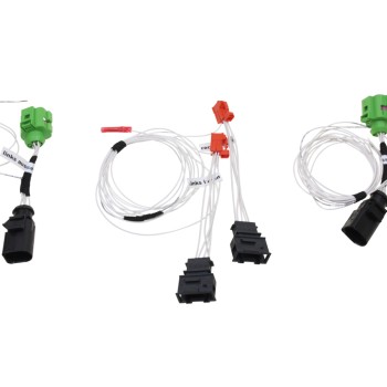 KUFATEC Kabelsatz + Dongel LED-Heckleuchten mit dynamischen Blinklicht für Audi A3 8V