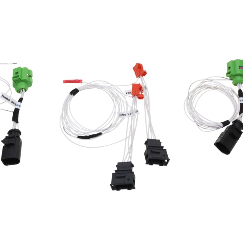 KUFATEC Kabelsatz + Dongel LED-Heckleuchten mit dynamischen Blinklicht für Audi A3 8V