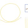 Reparaturleitung, Reparaturkabel, Einzelleitung H9 Buchse MLK 1,2 wie 000 979 034 E