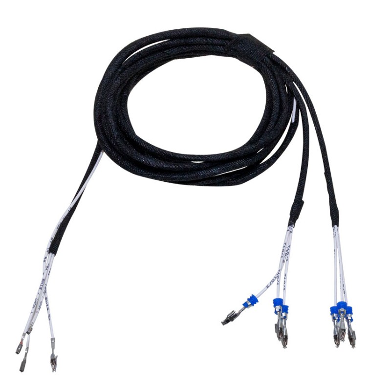 KUFATEC Kabelsatz Erweiterung mLWR Xenon auf Halogen Scheinwerfer für VW Scirocco 137 - 138