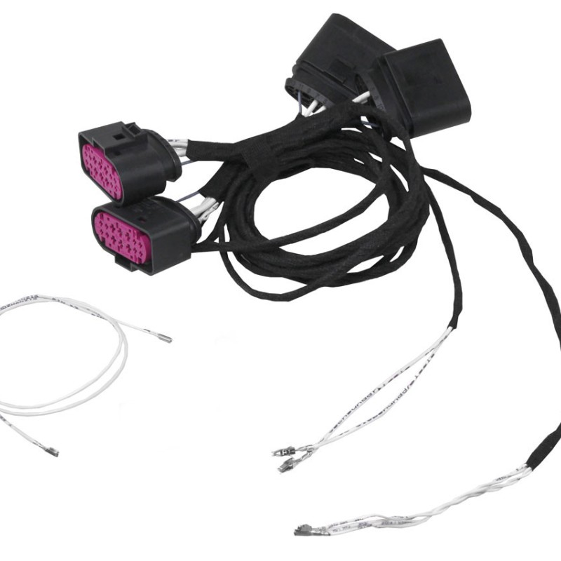 KUFATEC Adapter LED auf LED mit Kurvenlicht für VW Tiguan AD1, BW2