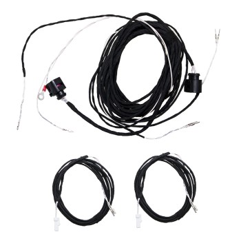 KUFATEC Kabelsatz Blind Spot-Sensor inkl. Ausparkassistent für Audi, VW, Skoda
